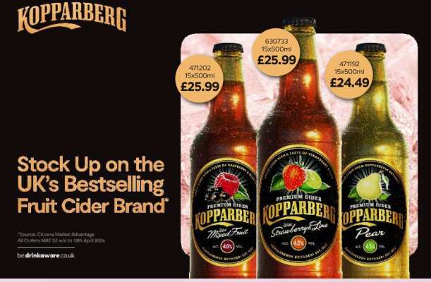 Kopparberg Mixed Fruit Cider