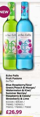 Echo Falls Fruit Fusions