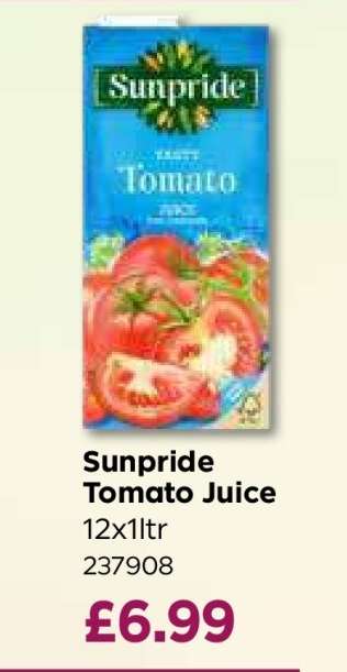 Sunpride Tomato Juice
