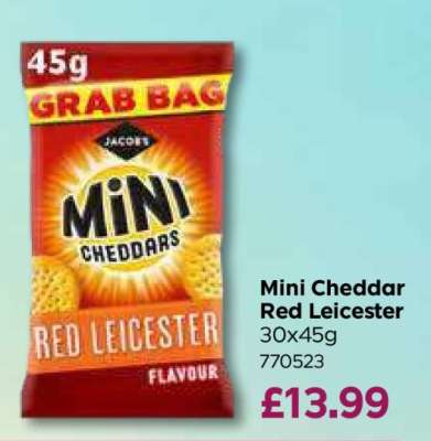 Mini Cheddar Red Leicester