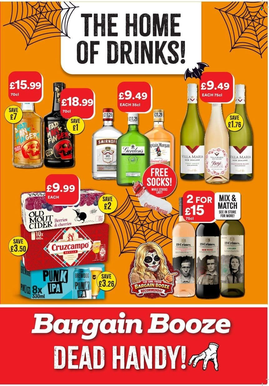 Bargain Booze offer - 13/10/2026 - 09/11/2026. Page 1