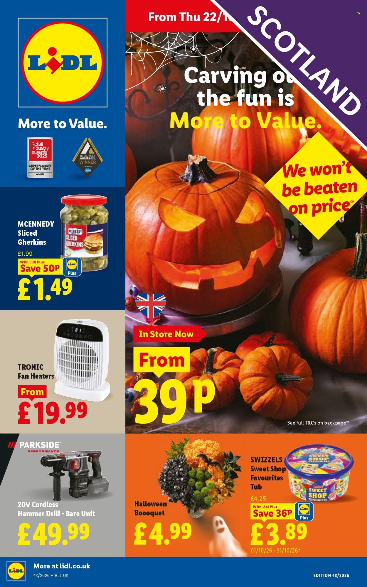 Lidl offer - 22/10/2026 - 28/10/2026. Page 1