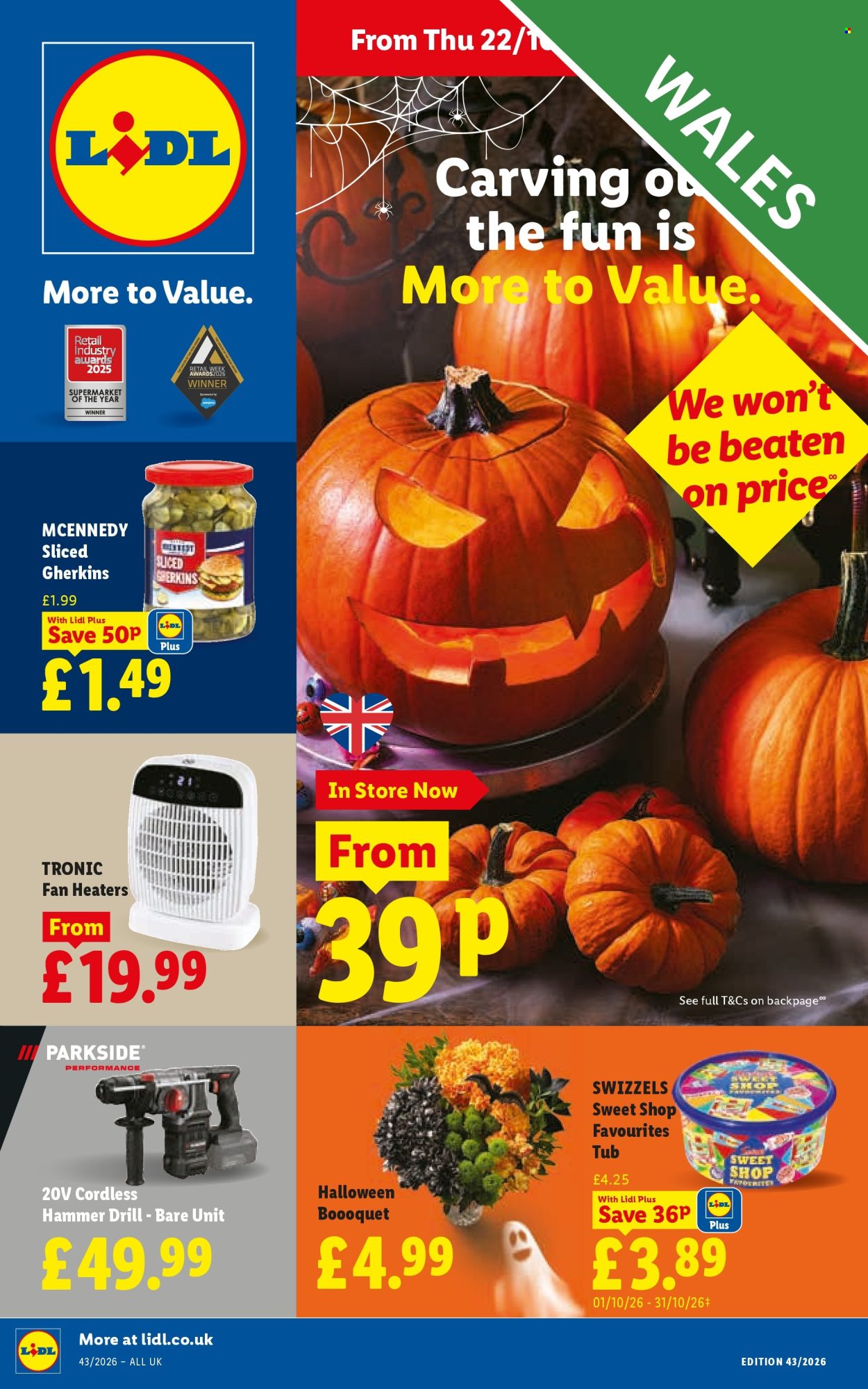 Lidl offer - 22/10/2026 - 28/10/2026. Page 1