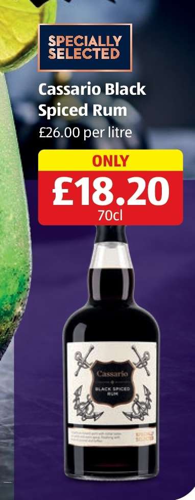 Cassario Black Spiced Rum