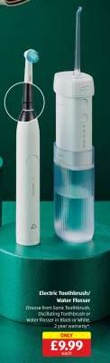 Electric Toothbrush/Water Flosser