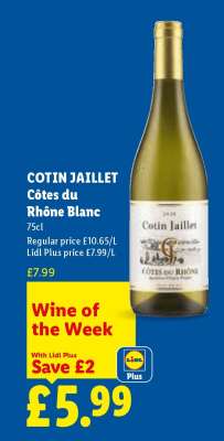 COTIN JAILLET Côtes du Rhône Blanc