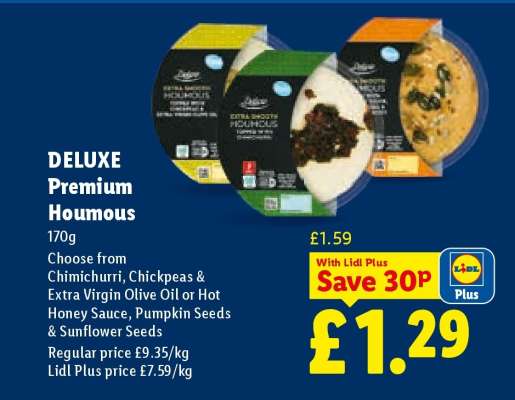 DELUXE Premium Houmous