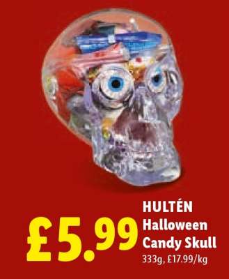 HULTÉN Halloween Candy Skull