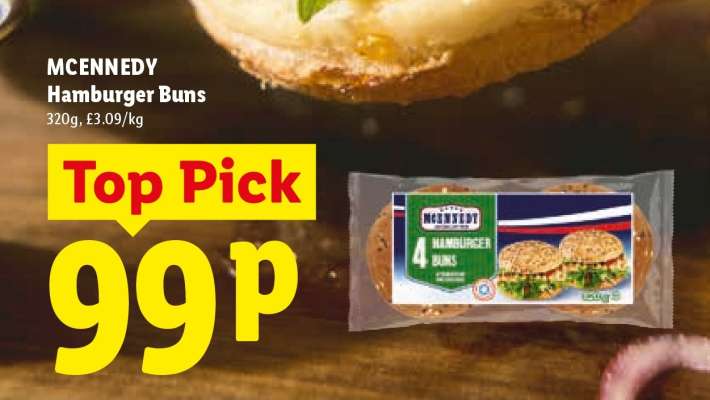 MCENNEDY Hamburger Buns