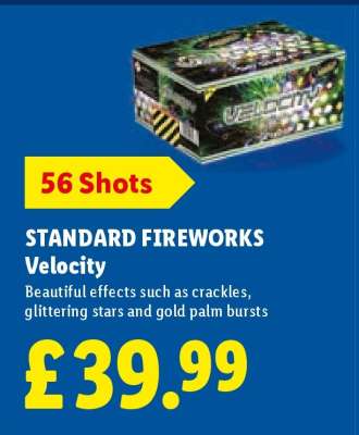 STANDARD FIREWORKS Velocity