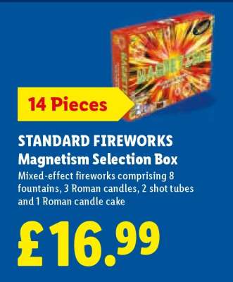 STANDARD FIREWORKS Magnetism Selection Box