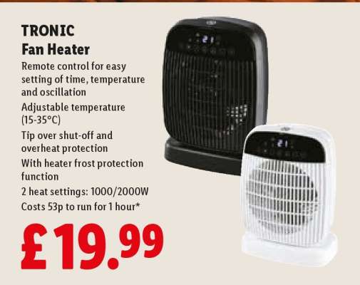 TRONIC Fan Heater