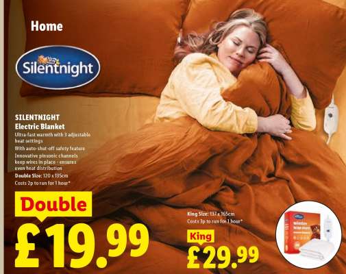 Silentnight Electric Blanket