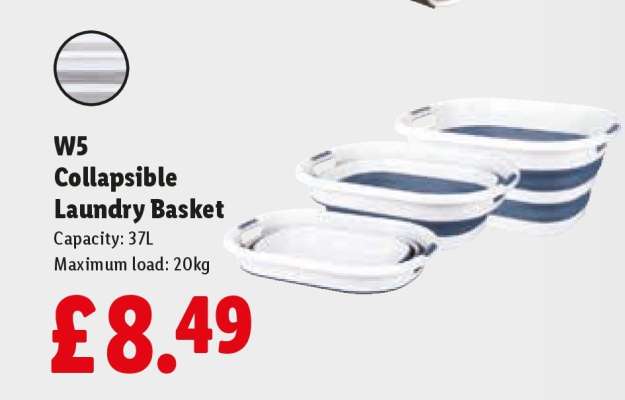 W5 Collapsible Laundry Basket