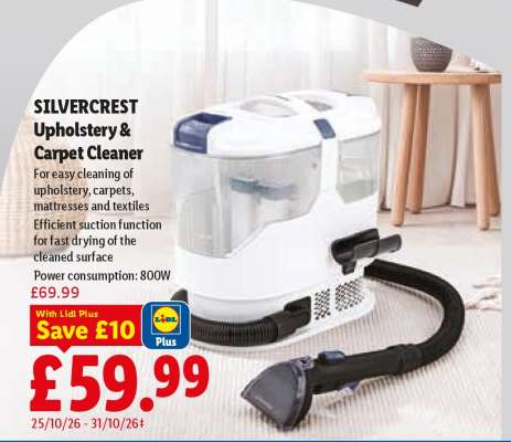 SILVERCREST Upholstery & Carpet Cleaner