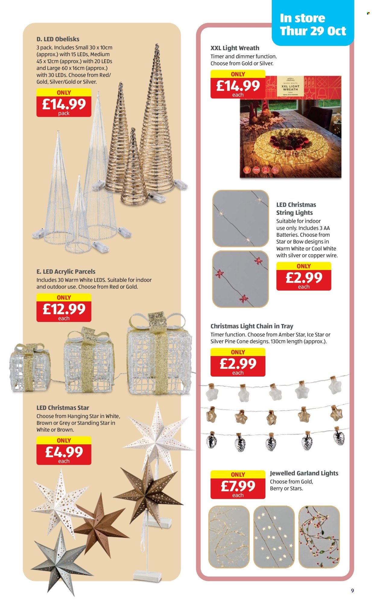 Aldi offer - 29/10/2026 - 04/11/2026. Page 9