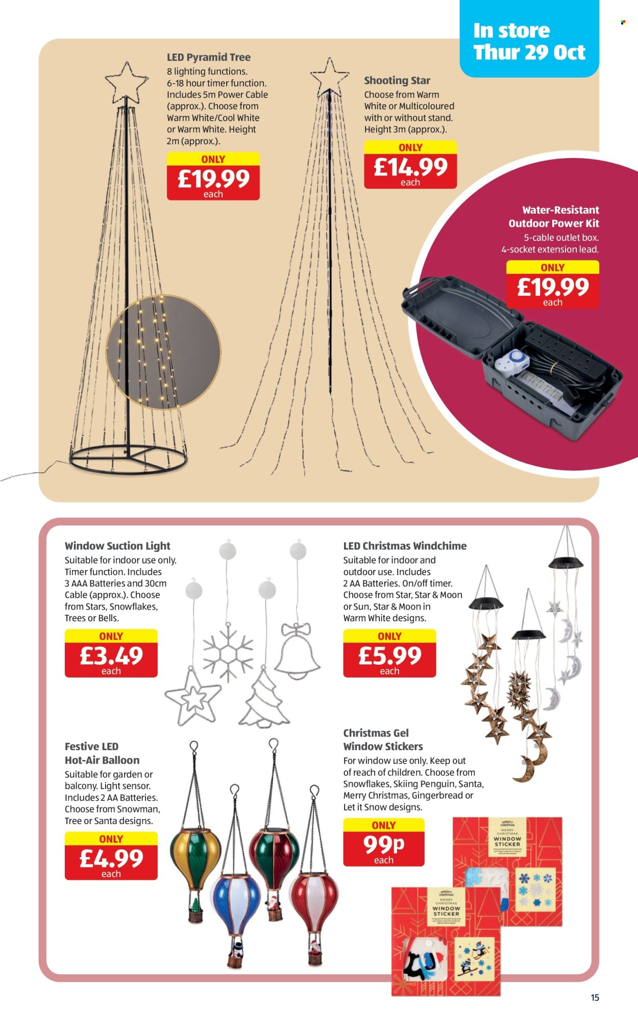 Aldi offer - 29/10/2026 - 04/11/2026. Page 15