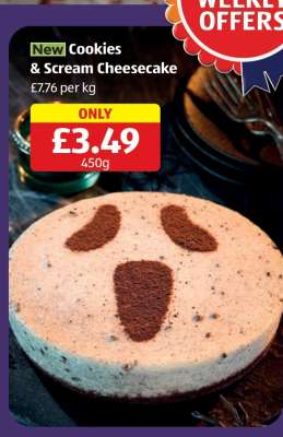 Cookies & Scream Cheesecake