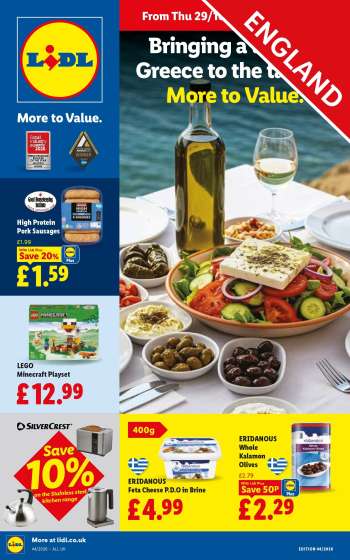 Lidl offer  - 29/10/2026 - 04/11/2026.