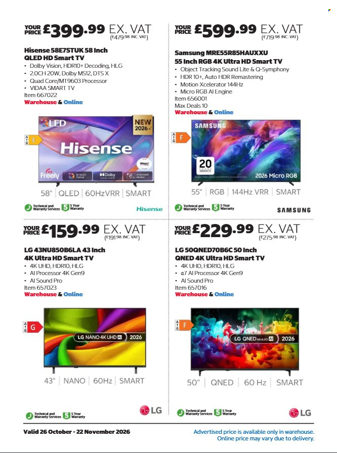 Costco offer - 26/10/2026 - 22/11/2026. Page 2