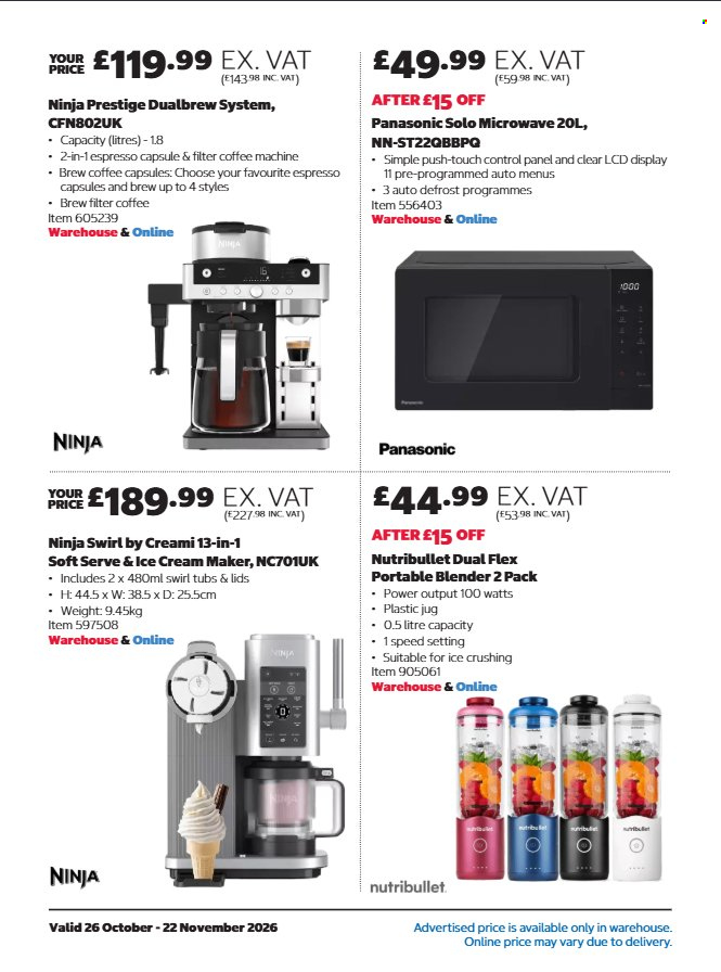 Costco offer - 26/10/2026 - 22/11/2026. Page 4