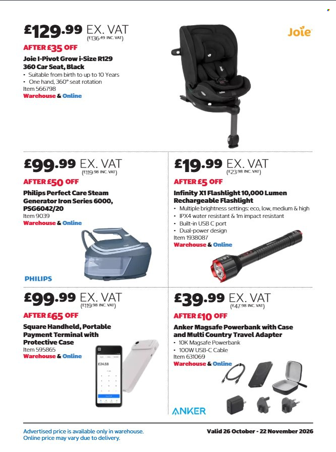 Costco offer - 26/10/2026 - 22/11/2026. Page 11