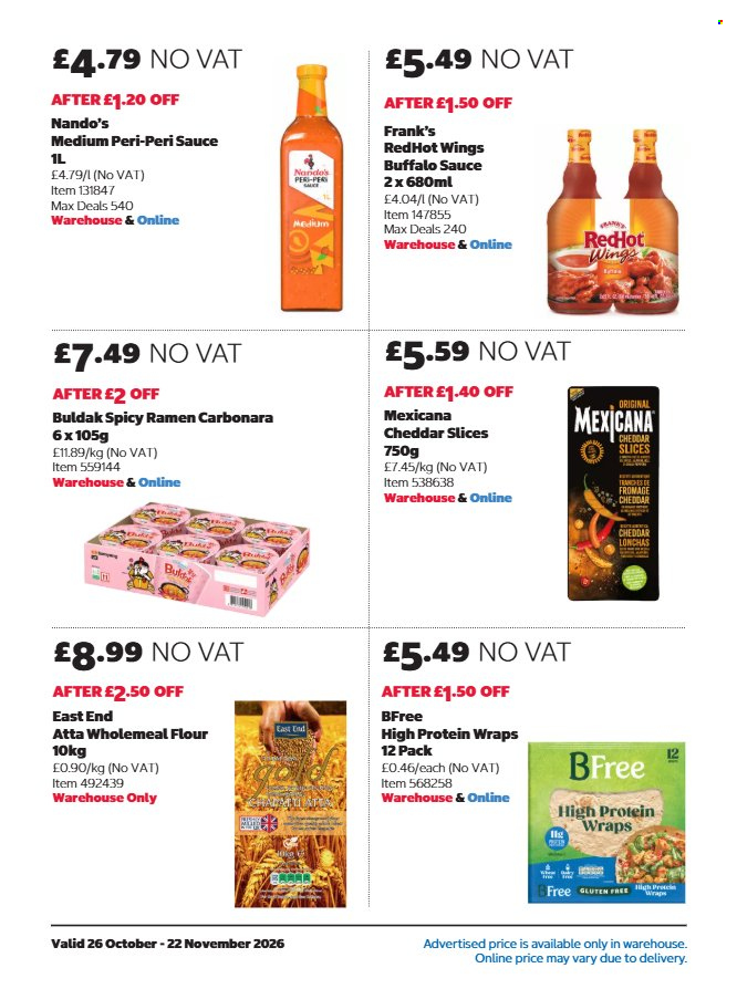 Costco offer - 26/10/2026 - 22/11/2026. Page 18