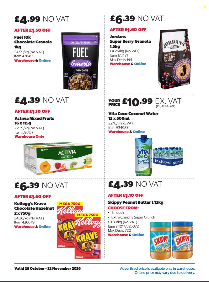 Costco offer - 26/10/2026 - 22/11/2026. Page 20