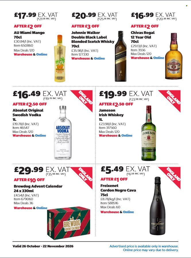 Costco offer - 26/10/2026 - 22/11/2026. Page 24