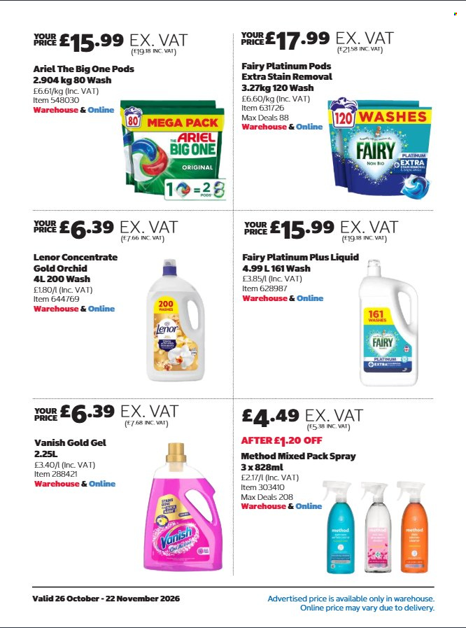 Costco offer - 26/10/2026 - 22/11/2026. Page 30