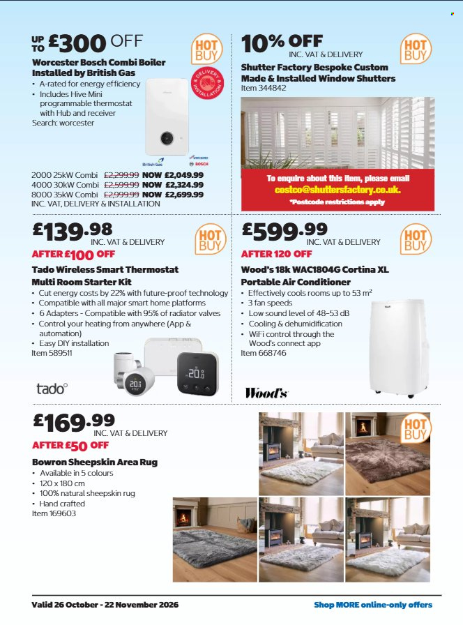 Costco offer - 26/10/2026 - 22/11/2026. Page 38