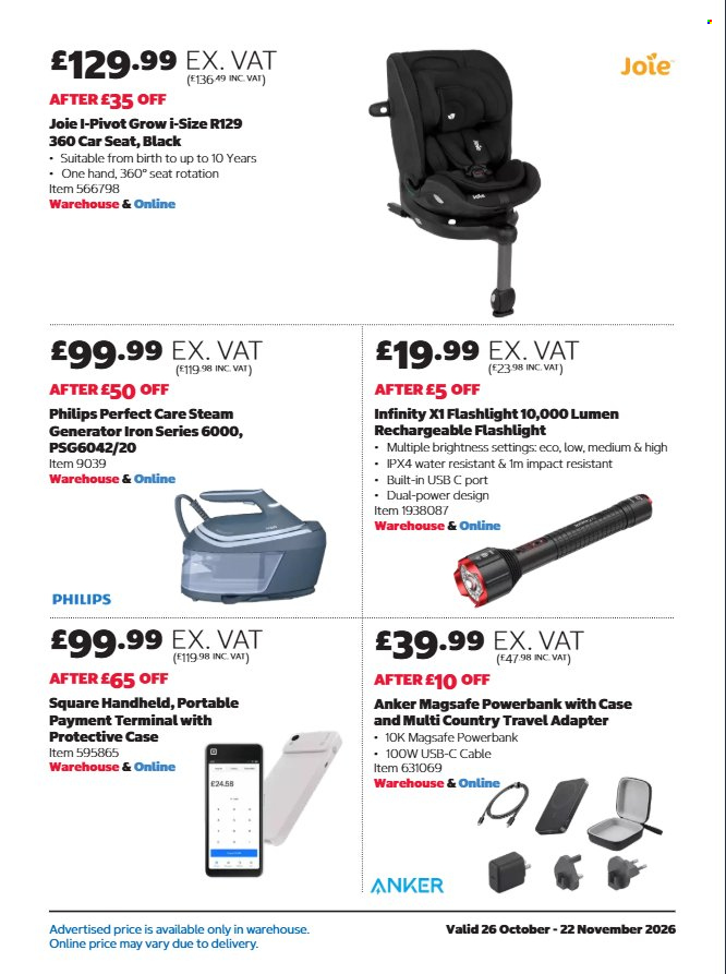Costco offer - 26/10/2026 - 22/11/2026. Page 11