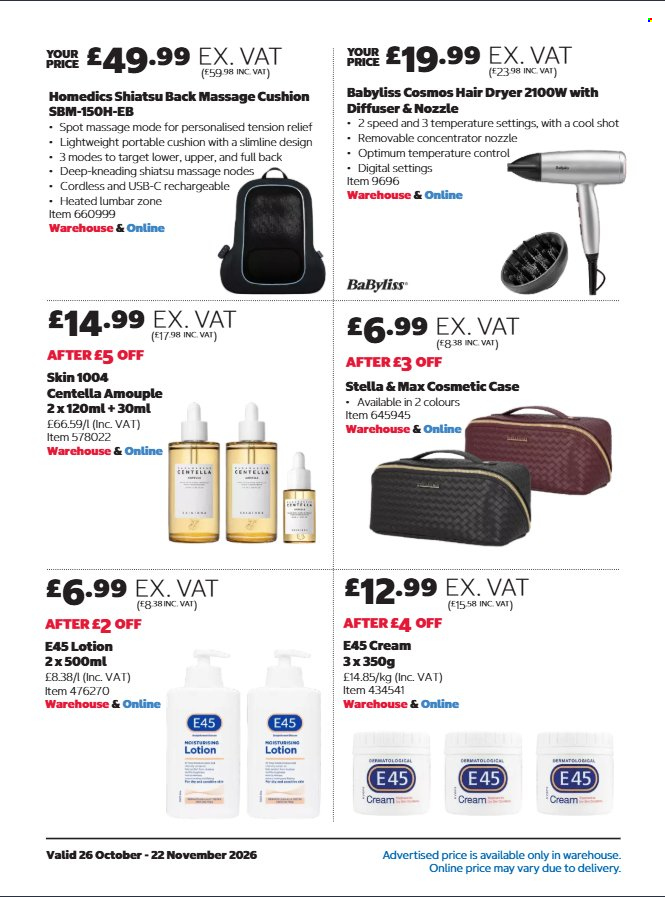 Costco offer - 26/10/2026 - 22/11/2026. Page 14