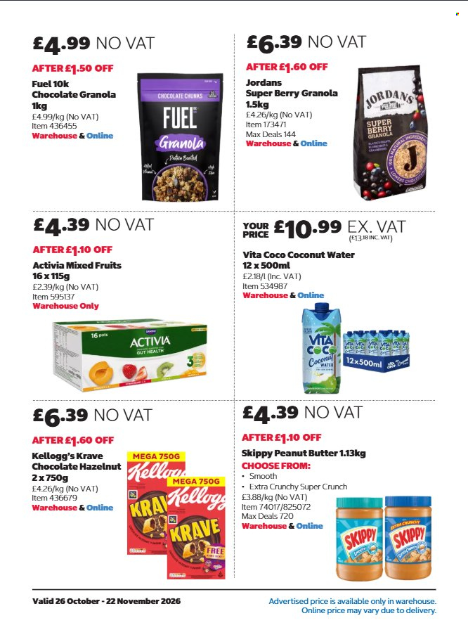 Costco offer - 26/10/2026 - 22/11/2026. Page 20