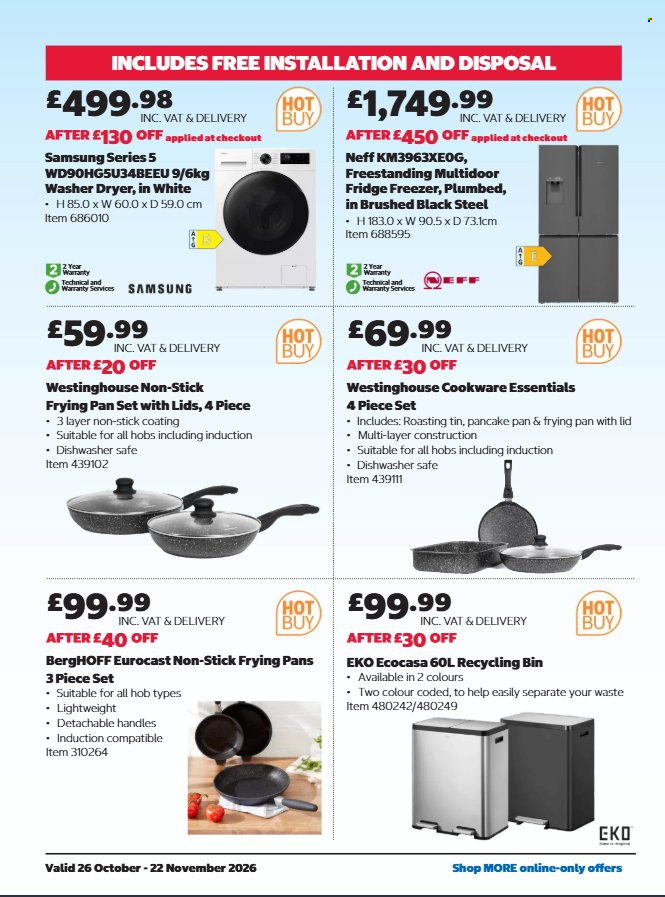 Costco offer - 26/10/2026 - 22/11/2026. Page 38