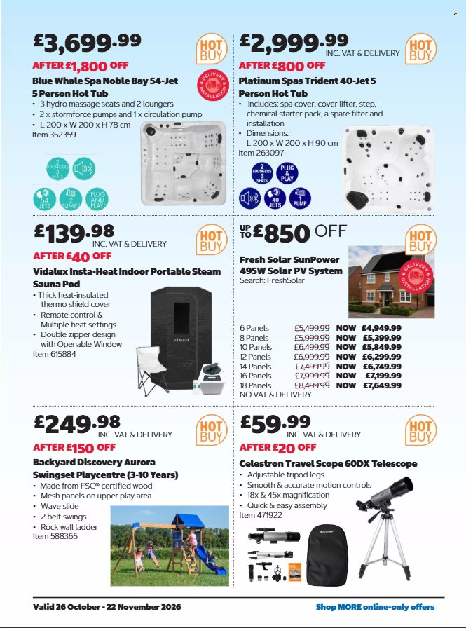 Costco offer - 26/10/2026 - 22/11/2026. Page 41