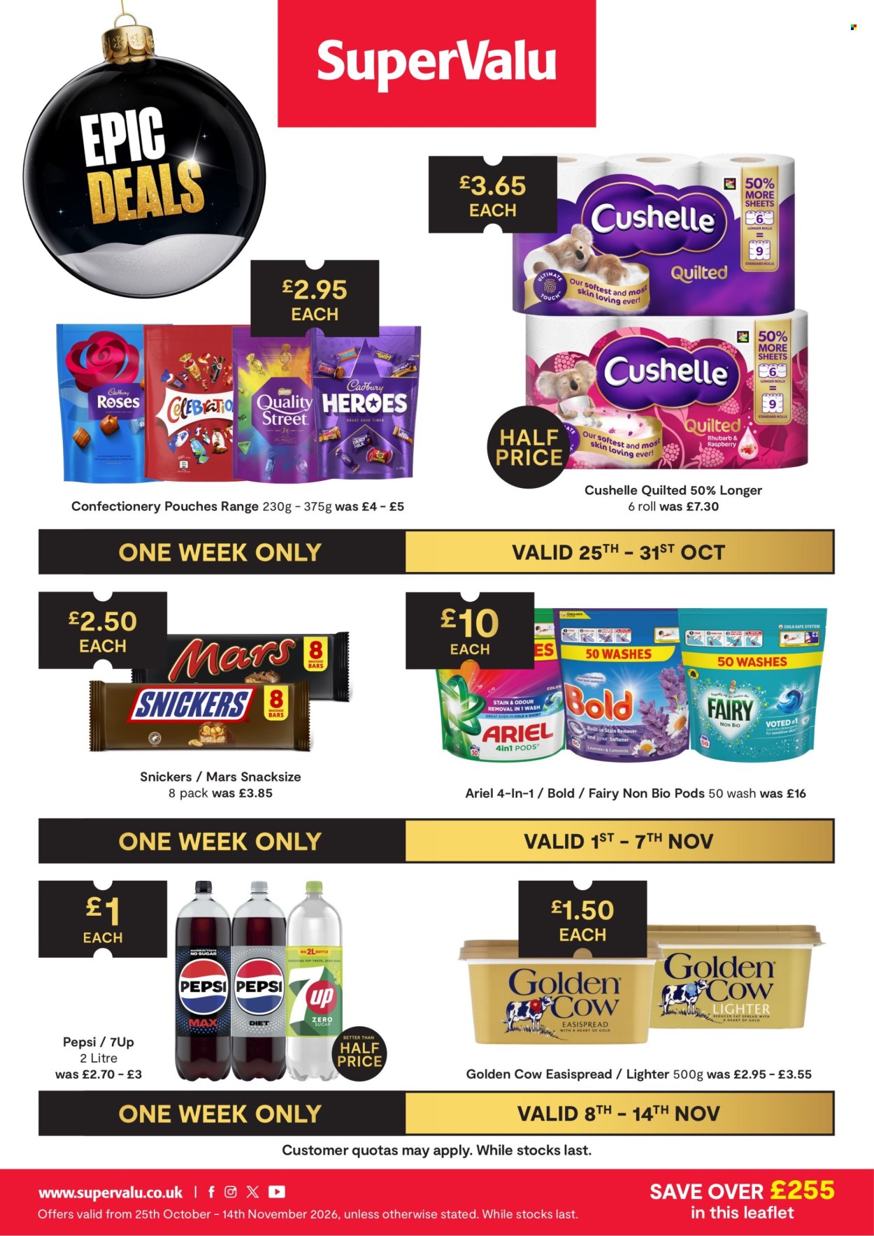 SuperValu offer - 25/10/2026 - 14/11/2026. Page 1