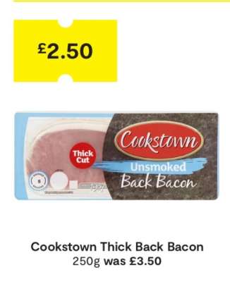 Cookstown Thick Back Bacon
