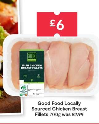 Good Food Locally Sourced Chicken Breast Fillets