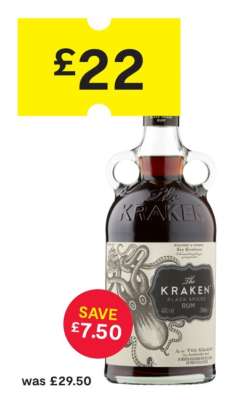 The Kraken Black Spiced Rum