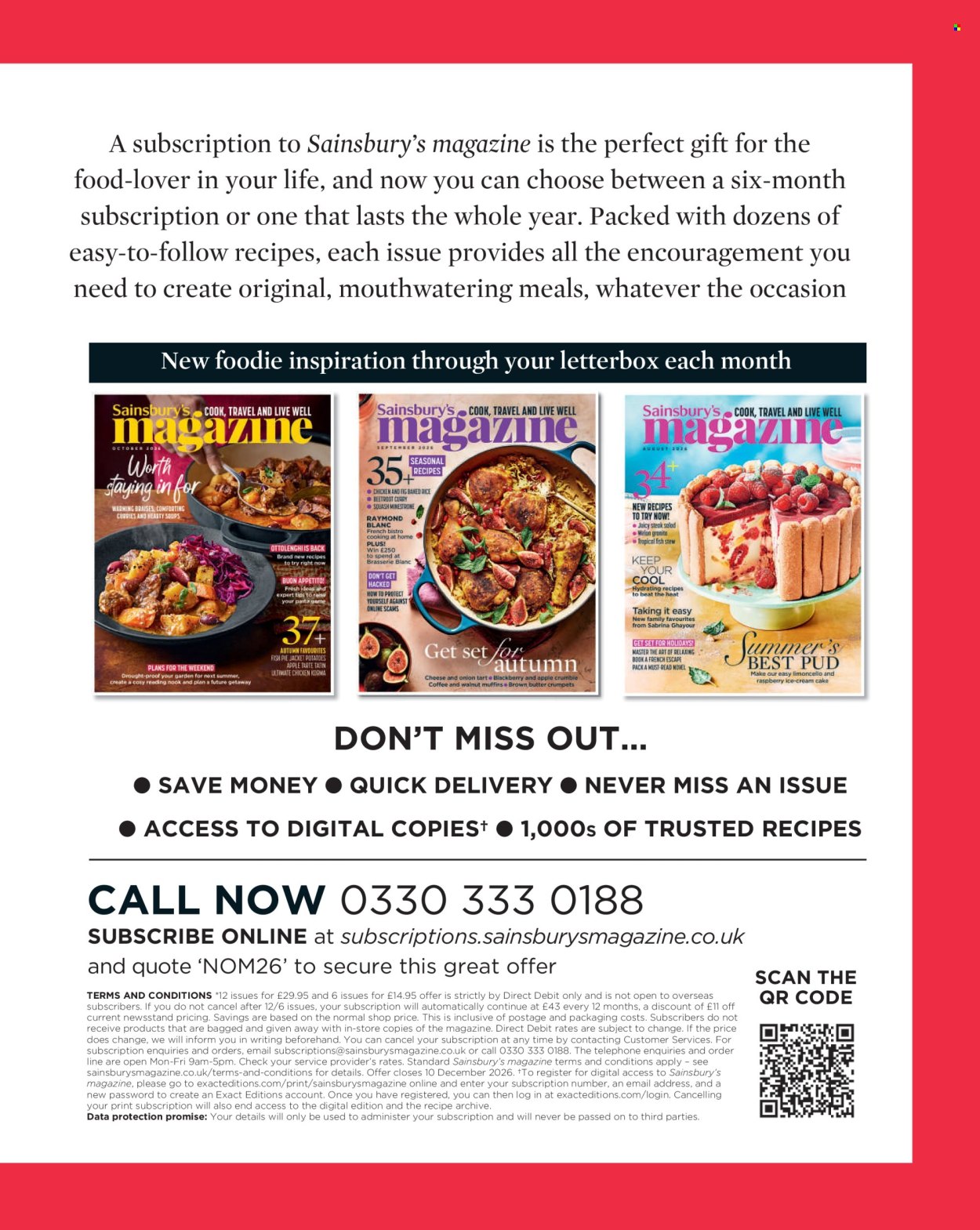 Sainsbury's offer - 01/11/2026 - 30/11/2026. Page 105
