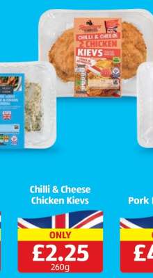Chilli & Cheese Chicken Kievs