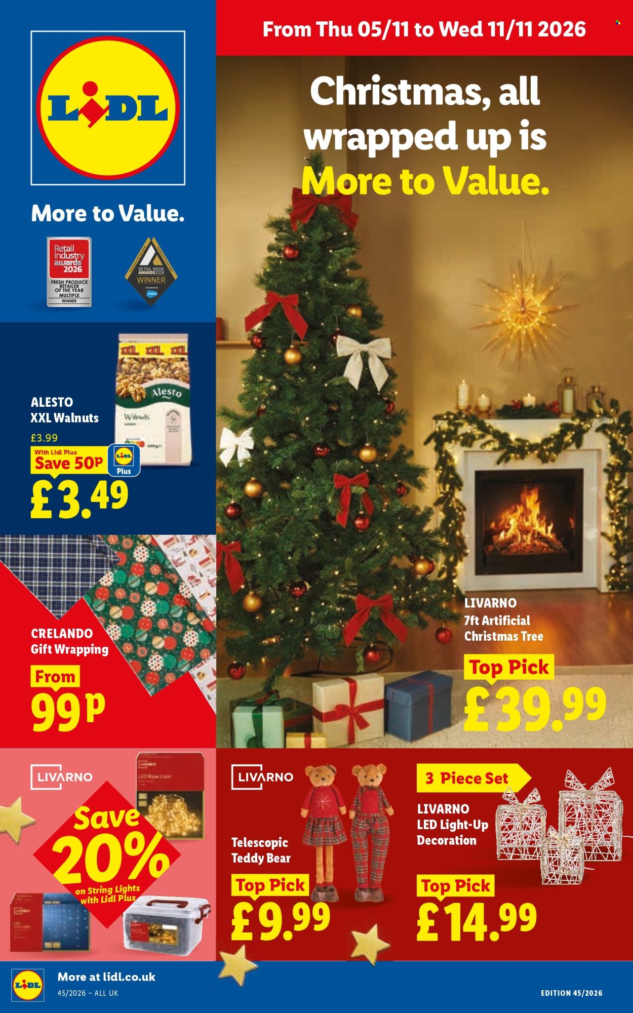 Lidl offer - 05/11/2026 - 11/11/2026. Page 1