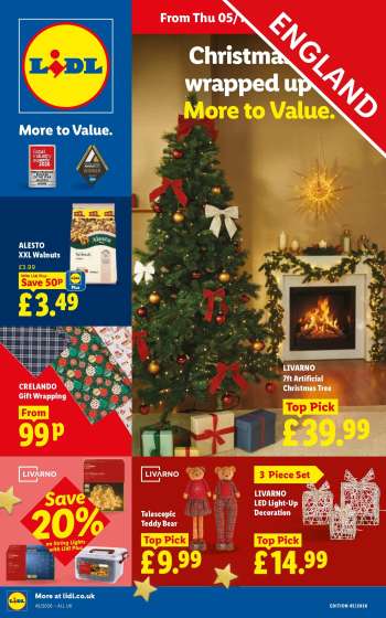 Lidl offer  - 05/11/2026 - 11/11/2026.