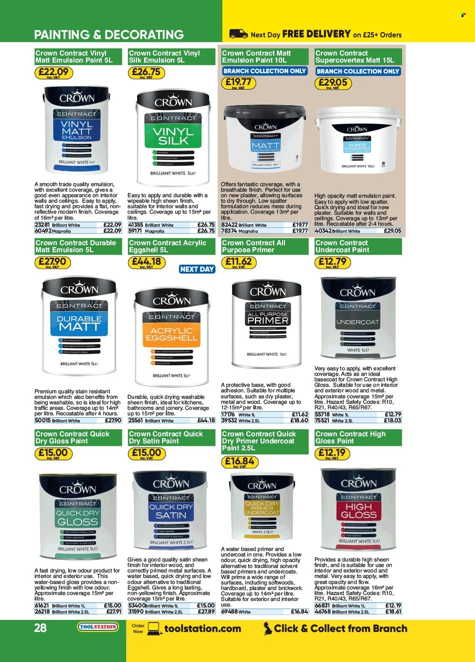 Toolstation offer . Page 28.