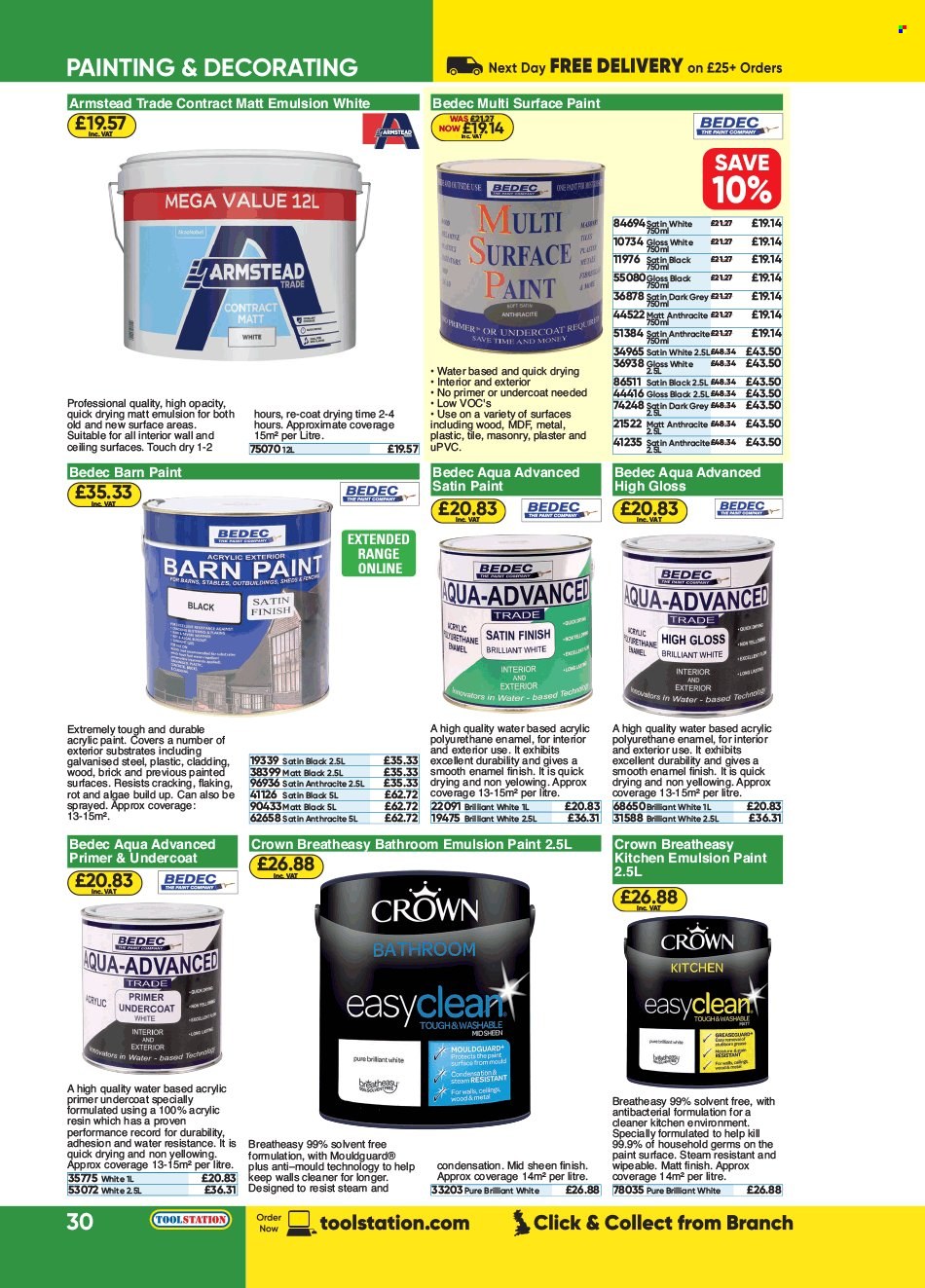 Toolstation offer . Page 30.