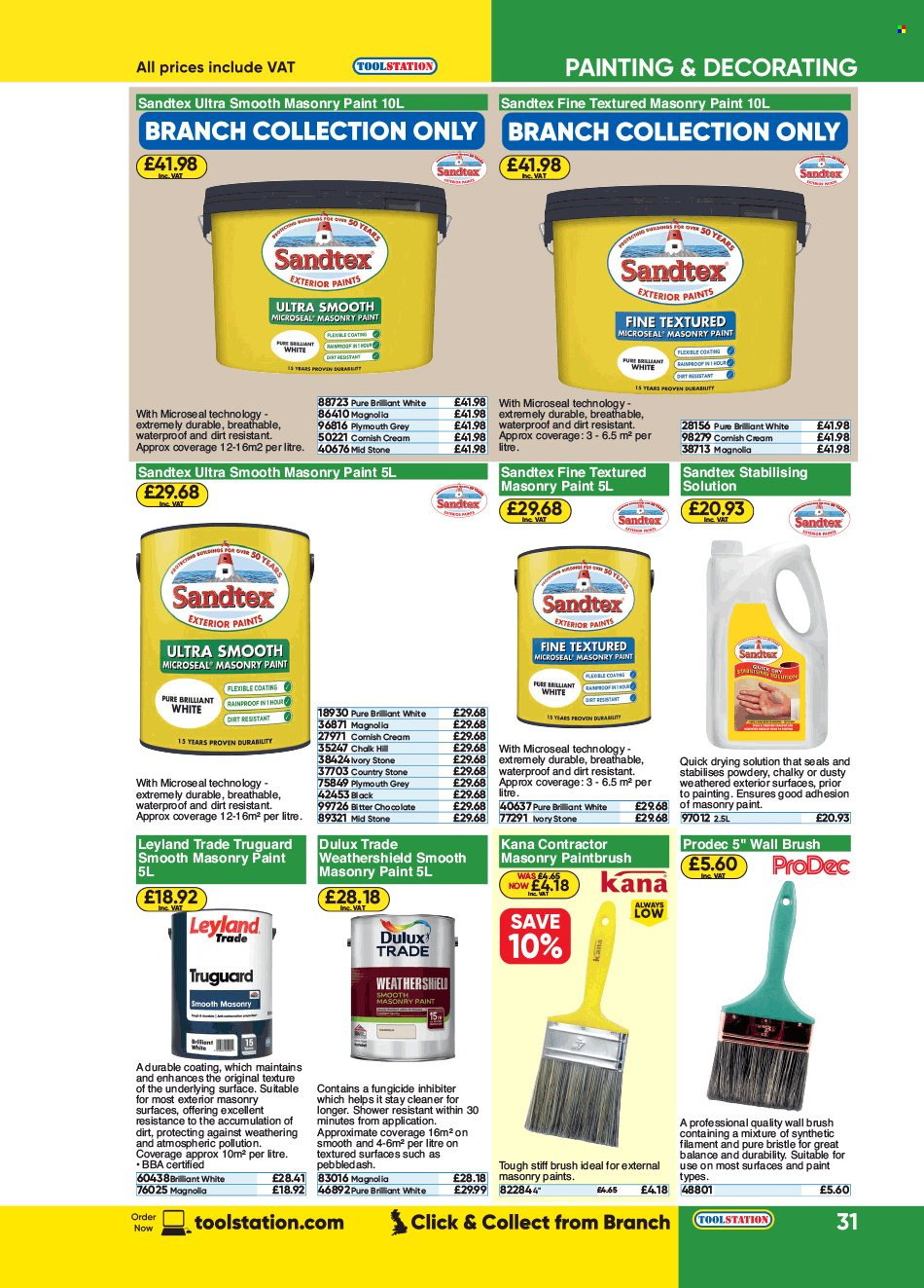 Toolstation offer . Page 31.