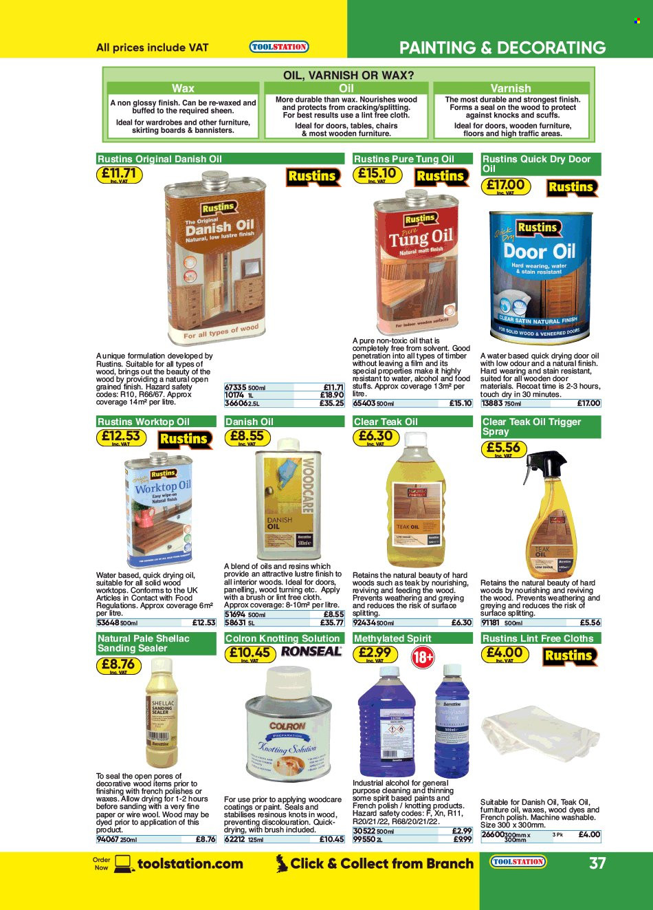 Toolstation offer . Page 37.