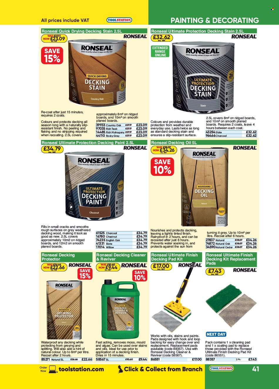Toolstation offer . Page 41.