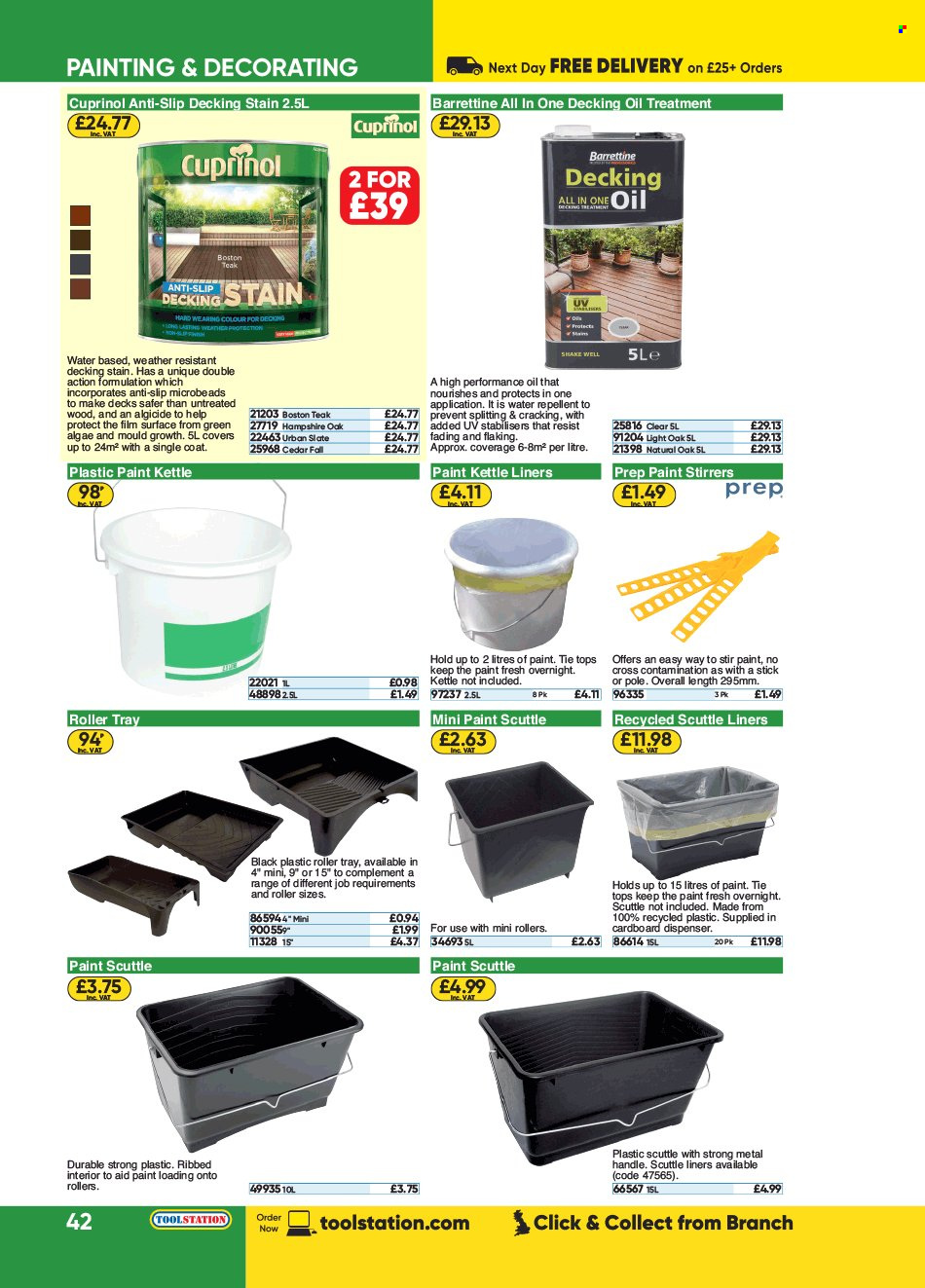 Toolstation offer . Page 42.